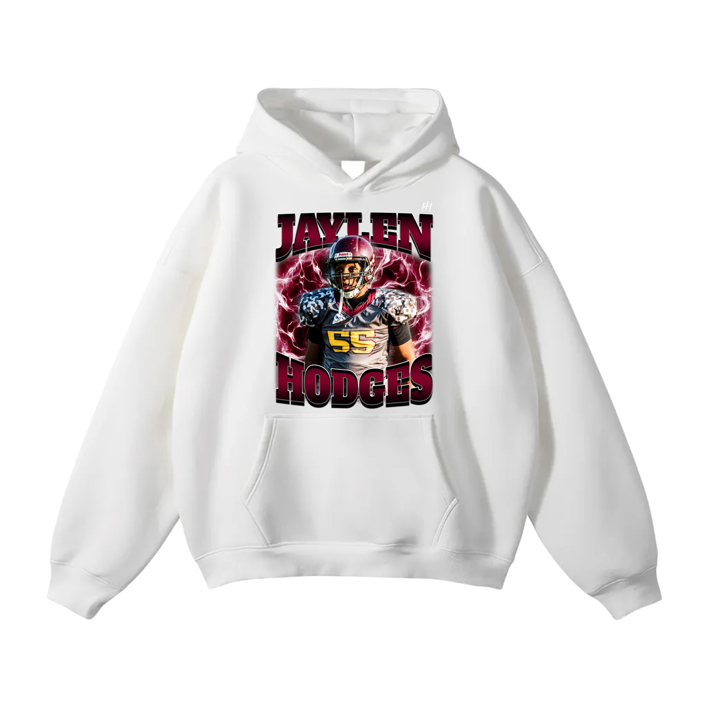 Jaylen Hodges Oversize Fleeced Hoodie
