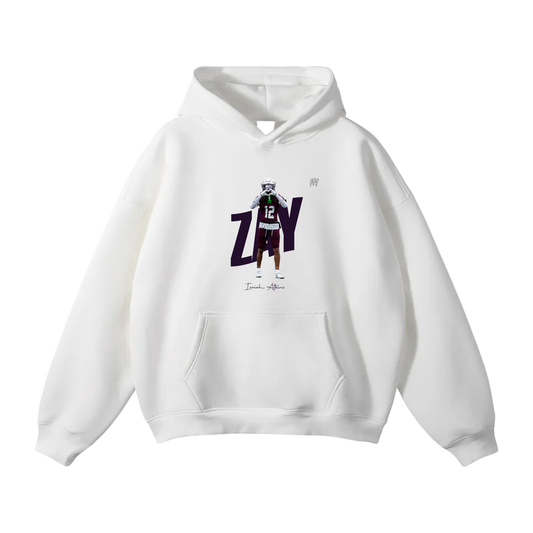 Isaiah Atkins Oversize Fleeced Hoodie