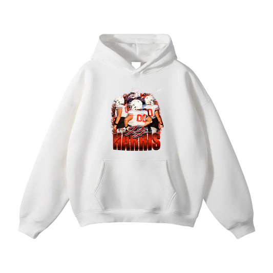Rj Harris Oversize Fleeced Hoodie