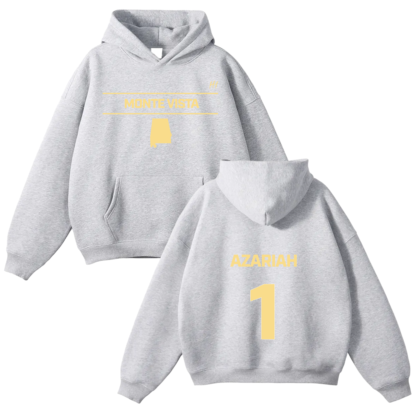 Azariah Hurtado Oversize Fleeced Hoodie