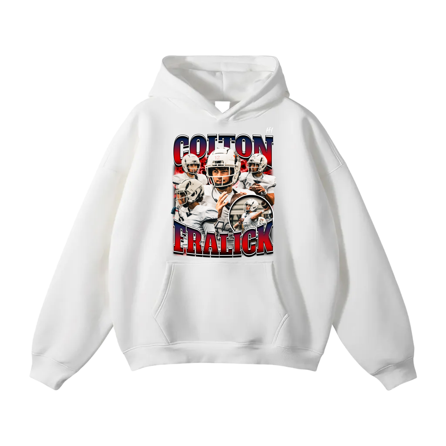 Colton Fralick Oversize Fleeced Hoodie