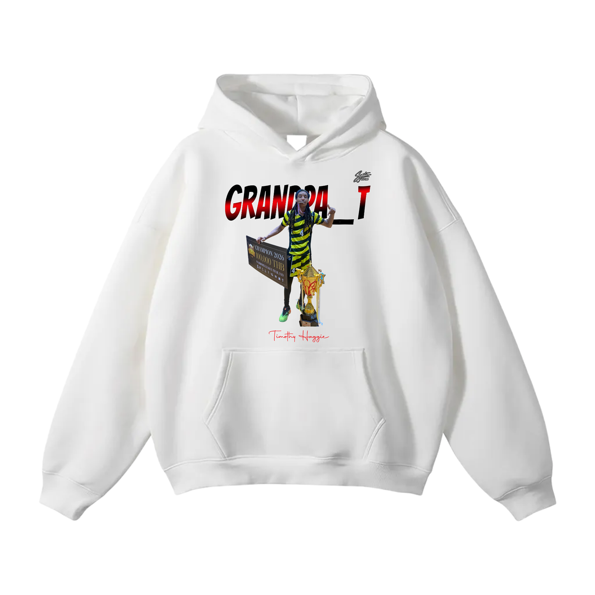 Timothy Haggie Oversize Fleeced Hoodie