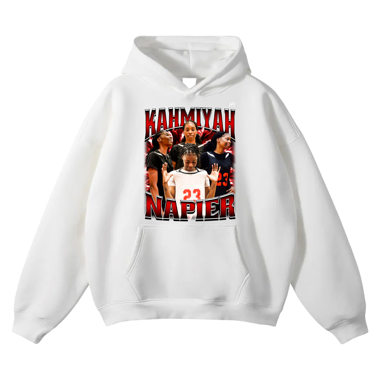 Kahmiyah Napier Oversize Fleeced Hoodie