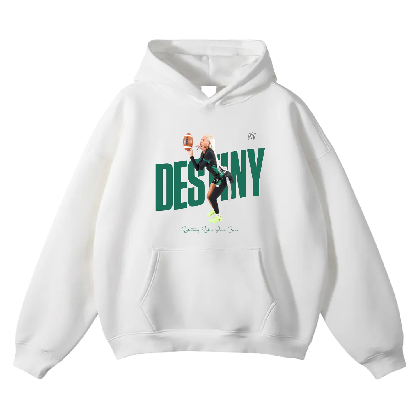 Destiny La Cruz Oversize Fleeced Hoodie