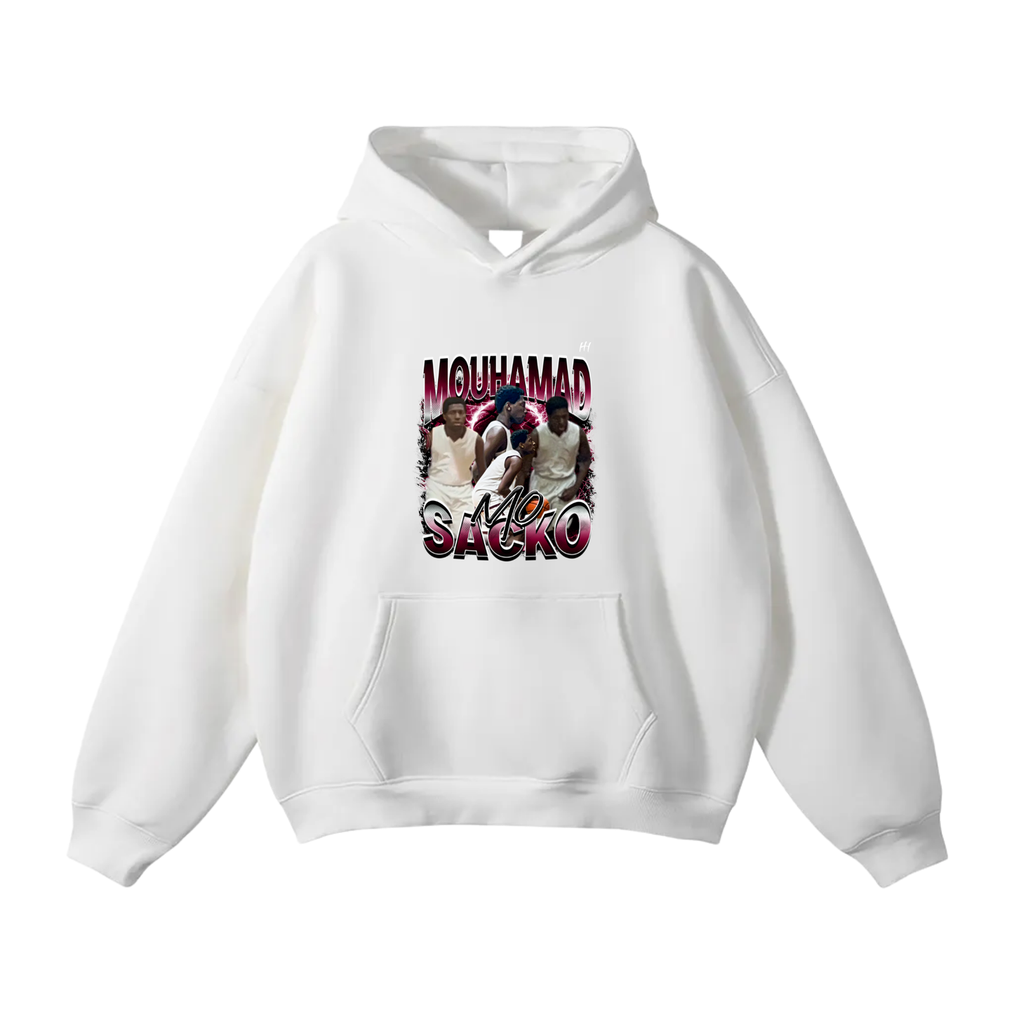 Mouhamad Sacko Oversize Fleeced Hoodie