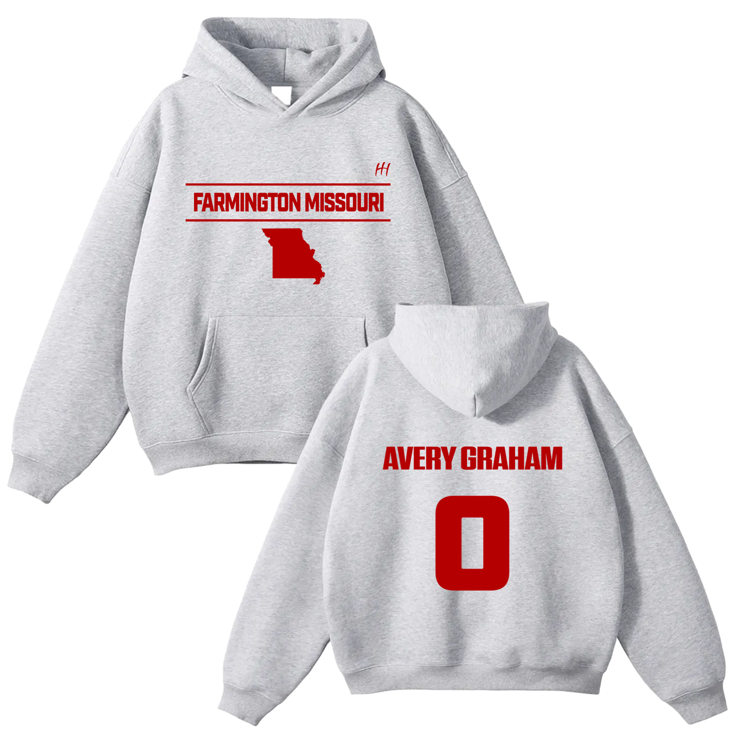 Avery Graham Oversize Fleeced Hoodie