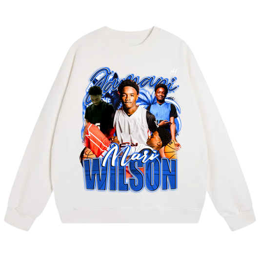 Jamari Wilson 3 Heavyweight Crewneck Sweatshirt