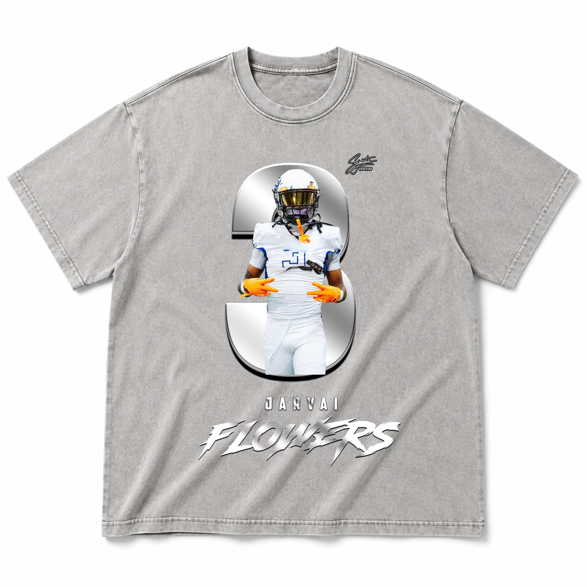 Jarvai Flowers Sr Oversize T-shirt