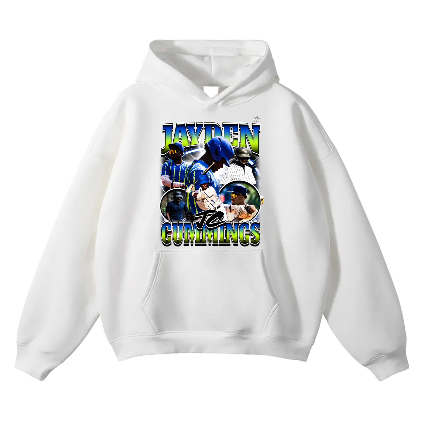 Jayden Cummings  Oversize Fleeced Hoodie