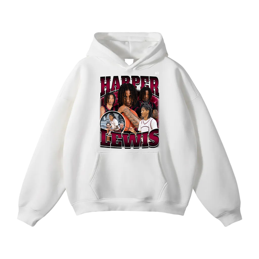Harper Lewis Oversize Fleeced Hoodie