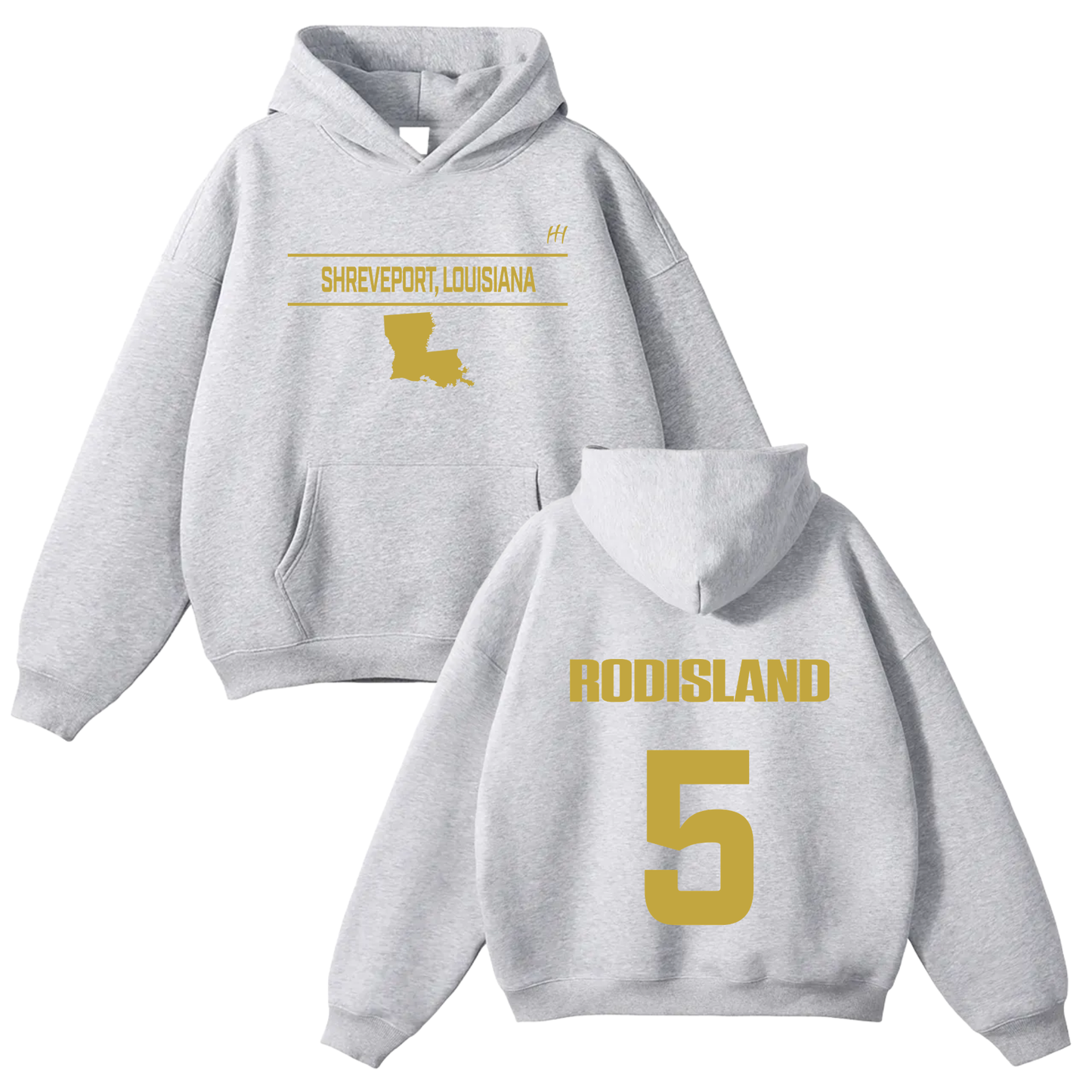 La’roderick Scott Oversize Fleeced Hoodie