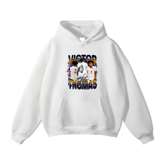 Victor Thomas Oversize Fleeced Hoodie