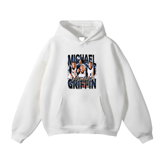 Michael Griffin Oversize Fleeced Hoodie
