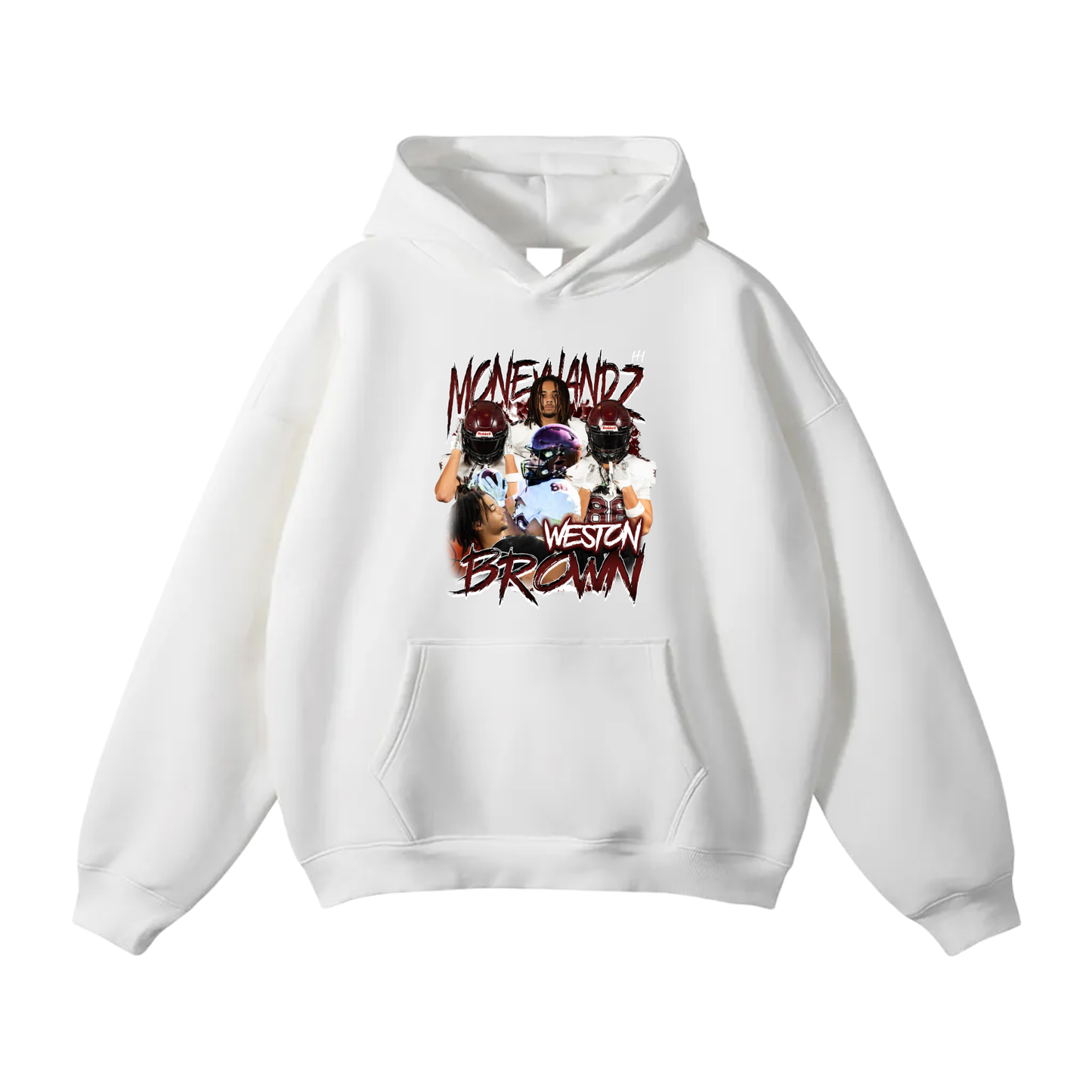 Weston Brown Oversize Fleeced Hoodie