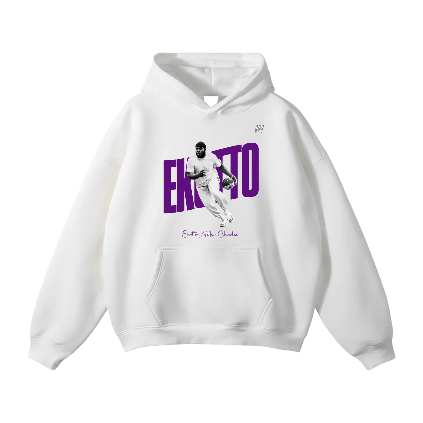 Ekotto Nelle Charles Oversize Fleeced Hoodie