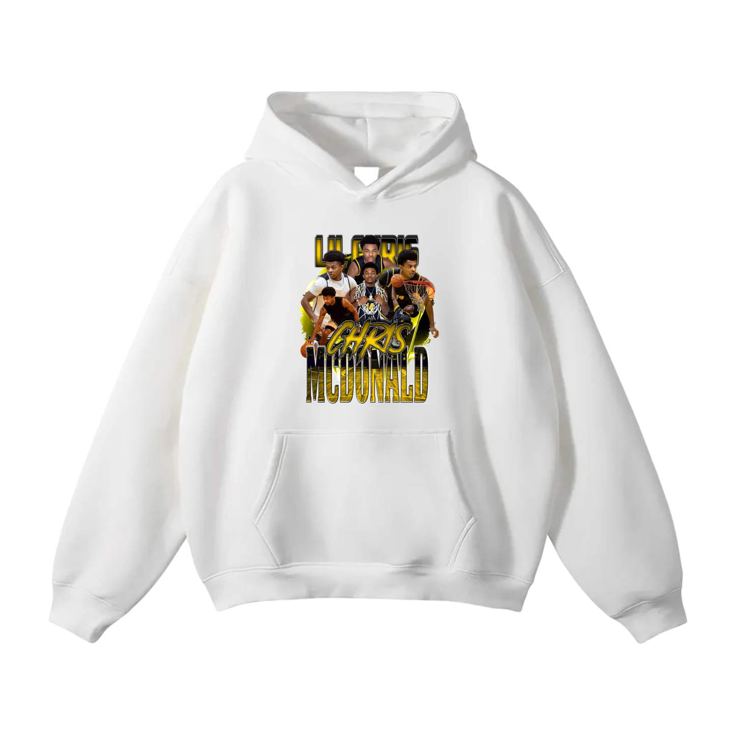Chris Mcdonald Oversize Fleeced Hoodie