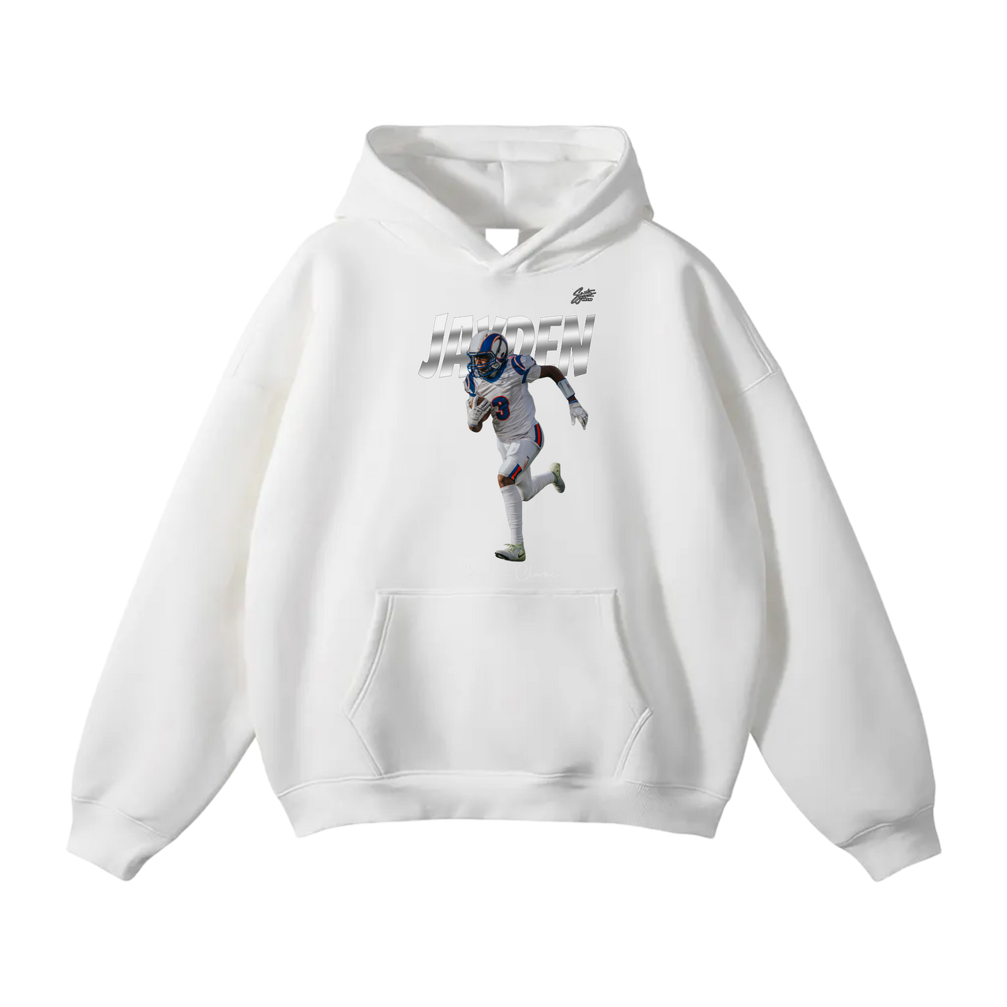 Jayden Clarke Oversize Fleeced Hoodie