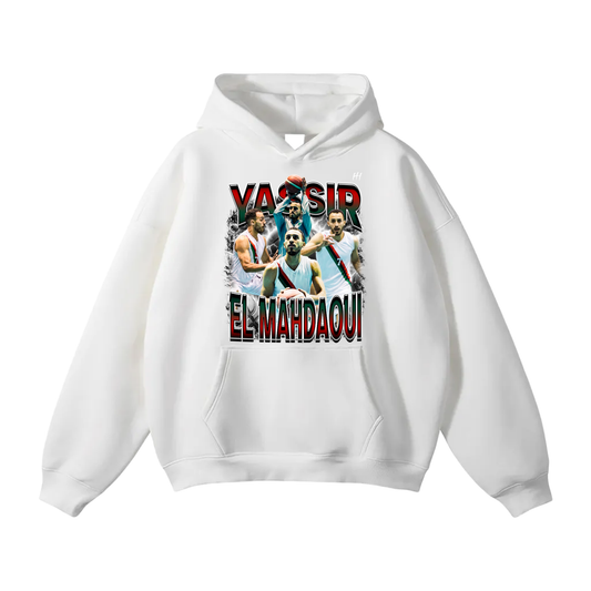 El mahdaoui Yassir Oversize Fleeced Hoodie