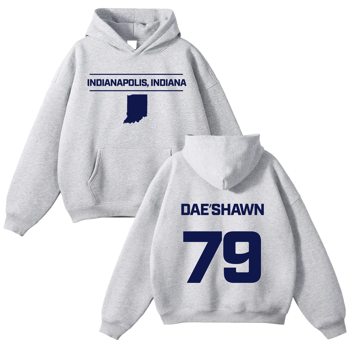 Dae'shawn Tyler Oversize Fleeced Hoodie