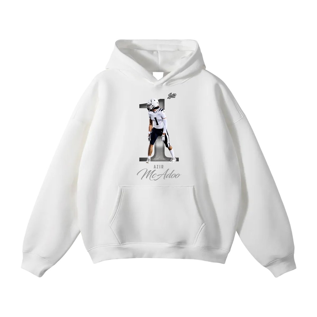 Azir McAdoo Oversize Fleeced Hoodie