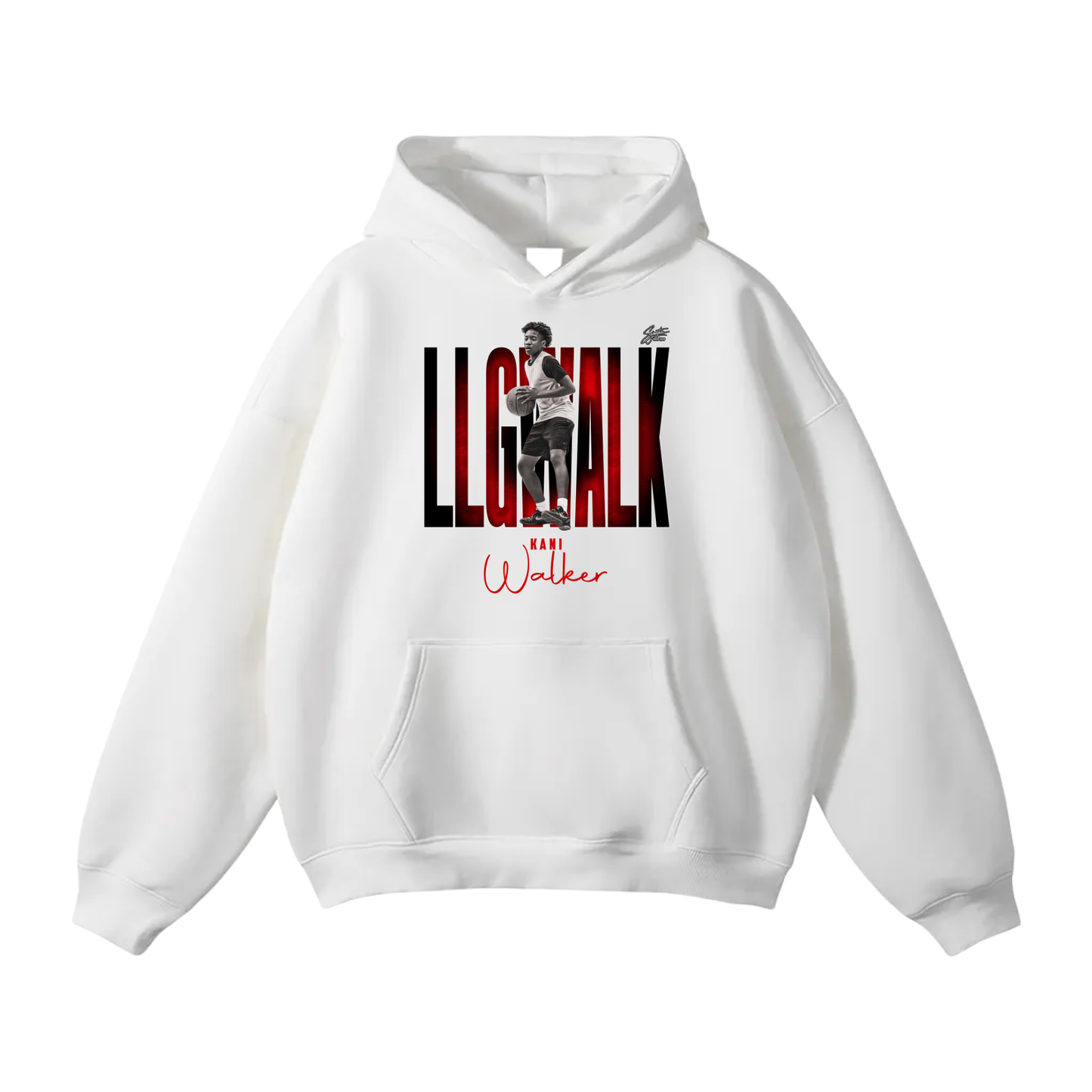 Kani Walker Oversize Fleeced Hoodie