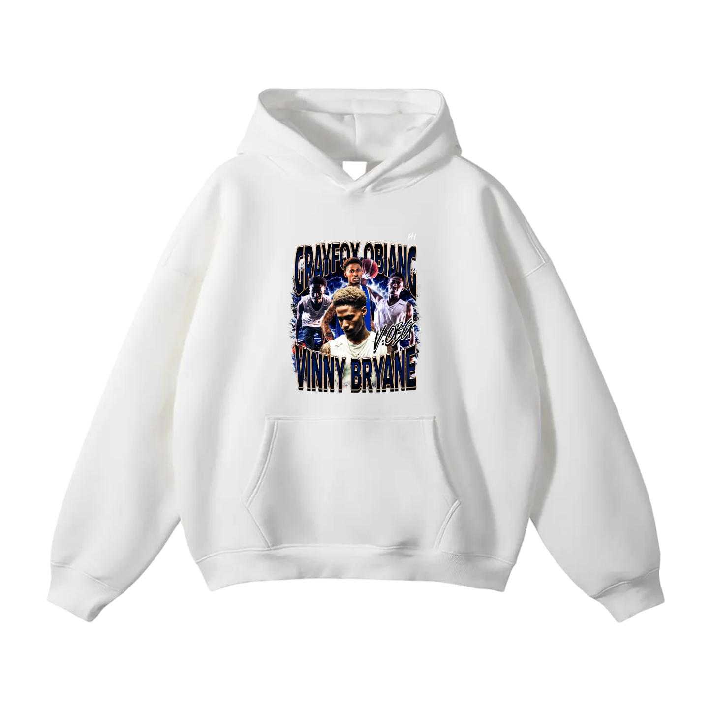 Grayfox Obiang Vinny Bryan Oversize Fleeced Hoodie