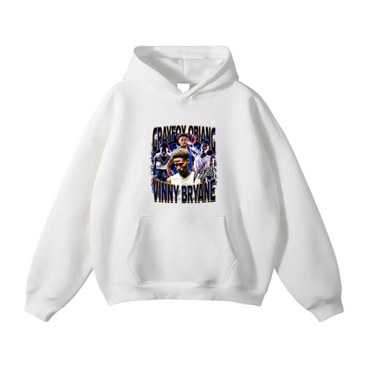 Grayfox Obiang Vinny Bryan Oversize Fleeced Hoodie