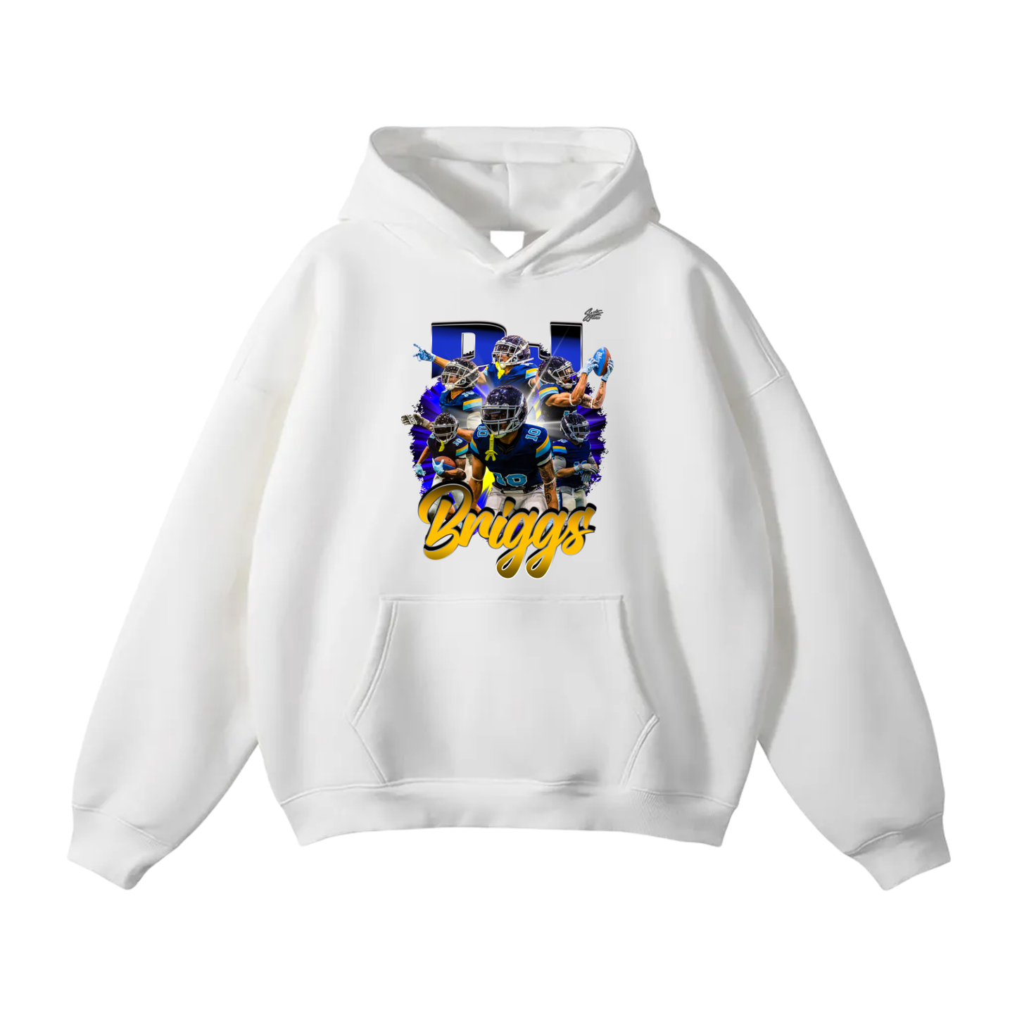 DeUndre Briggs Oversize Fleeced Hoodie