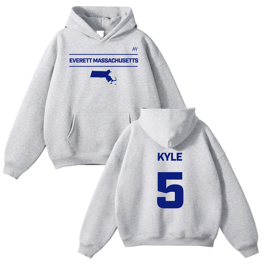 Kyle Alcy Oversize Fleeced Hoodie