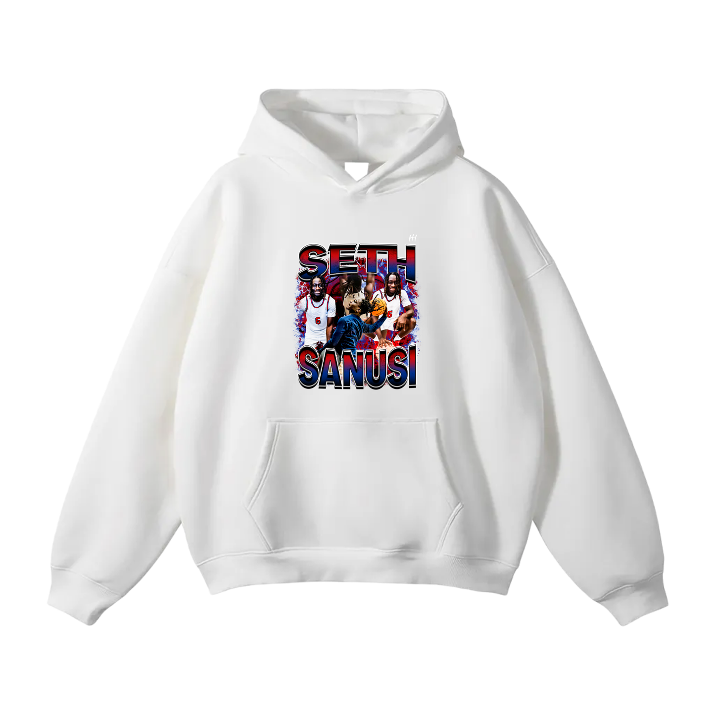 Seth Sanusi Oversize Fleeced Hoodie