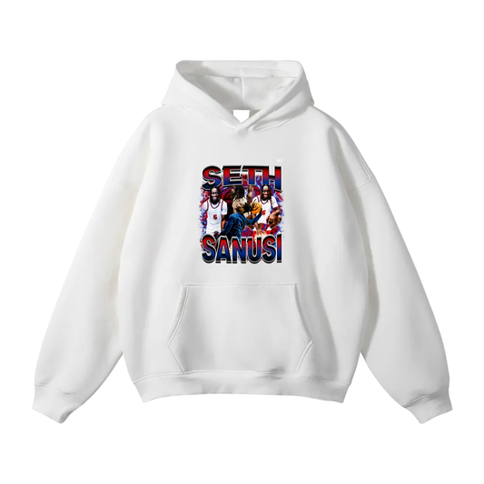 Seth Sanusi Oversize Fleeced Hoodie