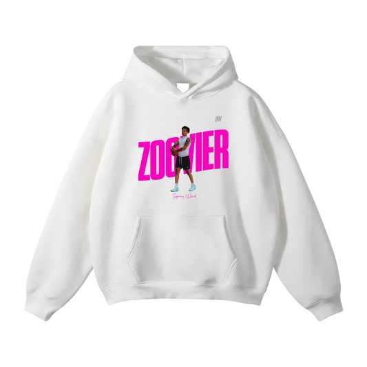 Spivey Word Oversize Fleeced Hoodie