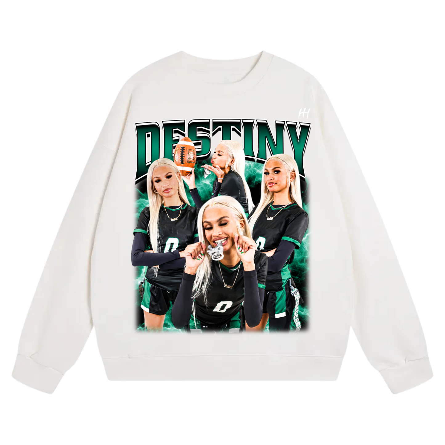 Destiny De La Cruz Heavyweight Crewneck Sweatshirt