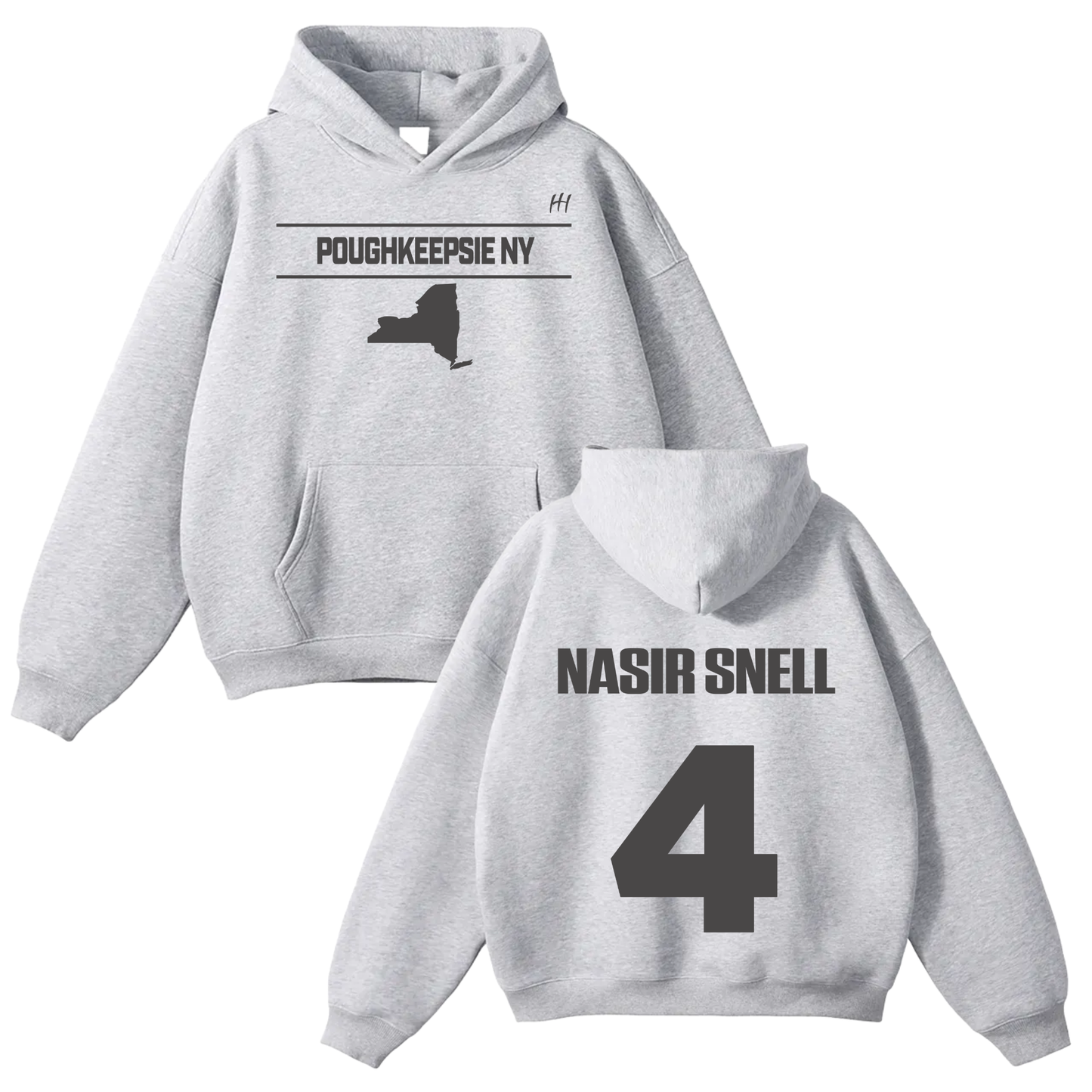 Nasir Snell Oversize Fleeced Hoodie