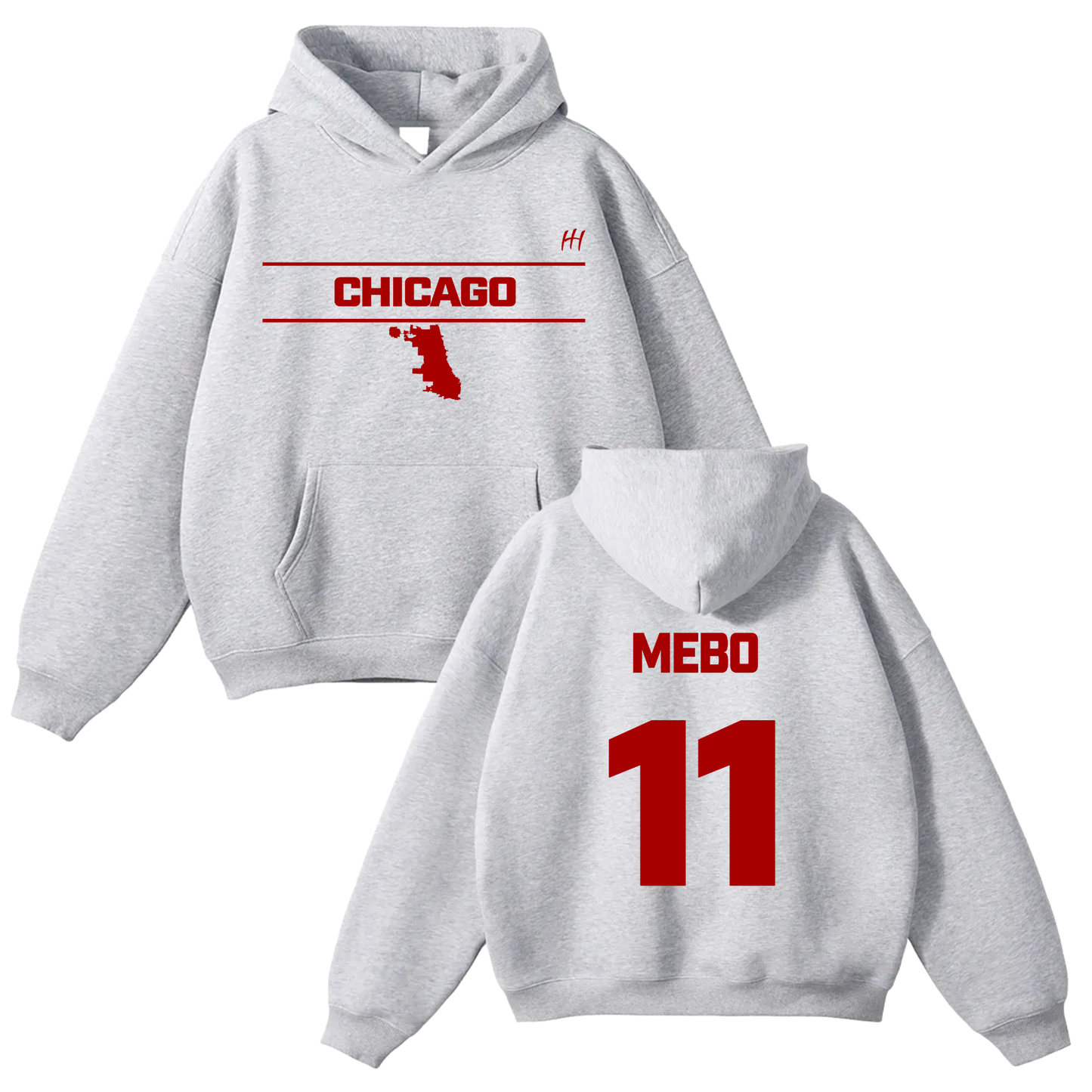 De'marion Clark Oversize Fleeced Hoodie