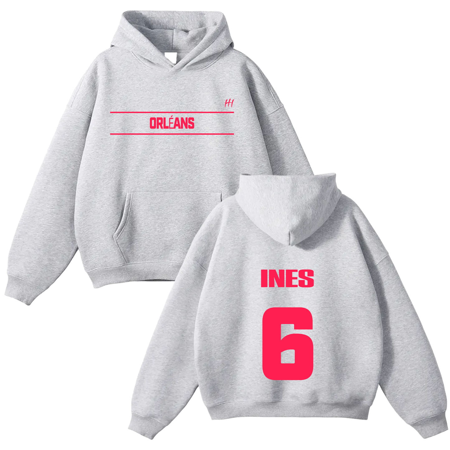 Ines Scholent Oversize Fleeced Hoodie