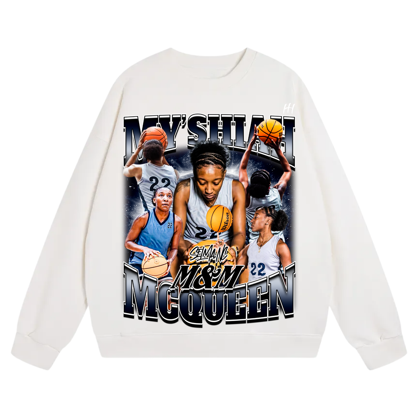 My'Shiah McQueen Heavyweight Crewneck Sweatshirt