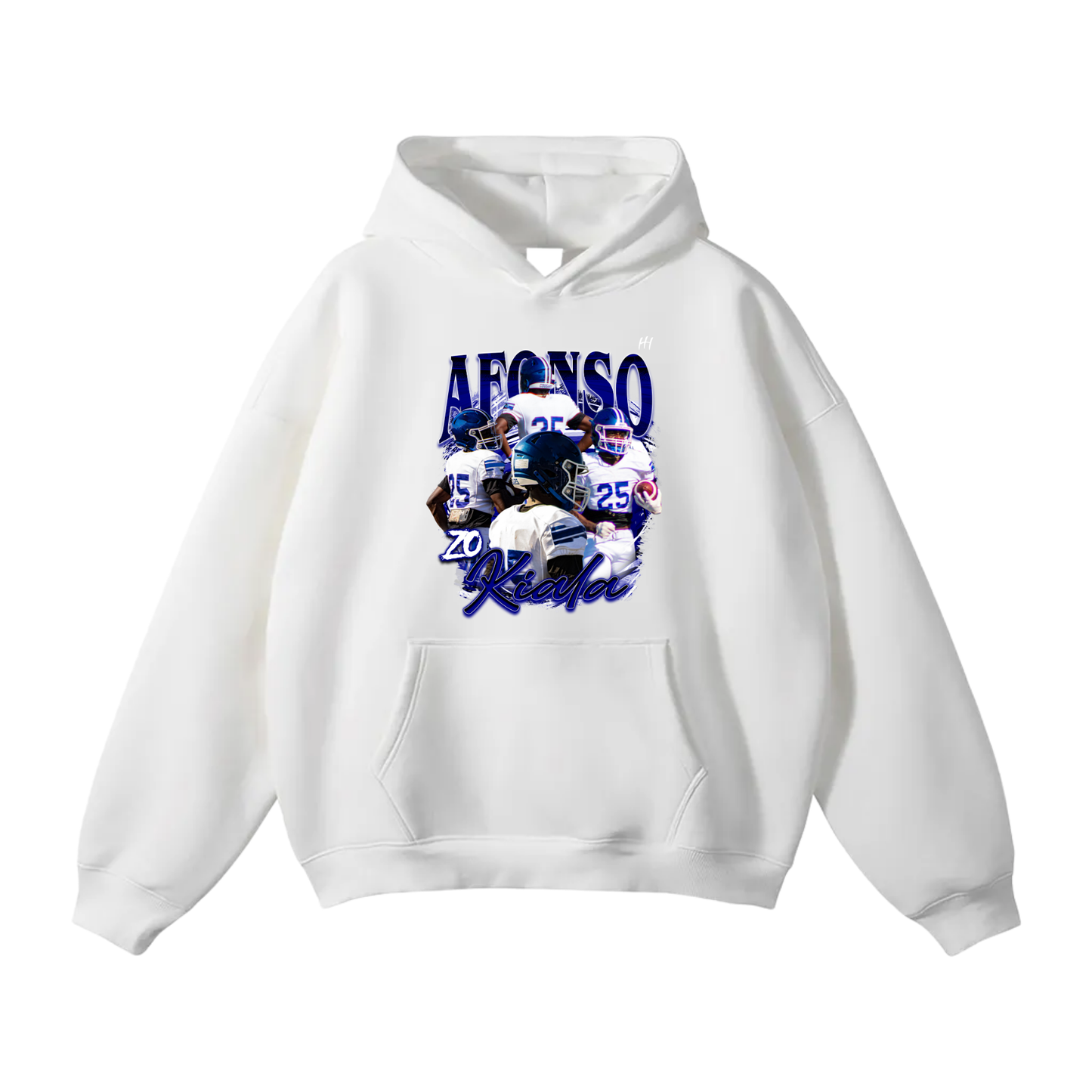 Afonso Kiala Oversize Fleeced Hoodie