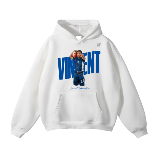 Vincent TAKOUENTSO Oversize Fleeced Hoodie