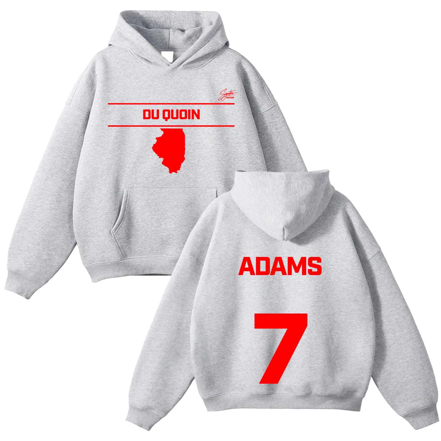 Aiden Adams Oversize Fleeced Hoodie