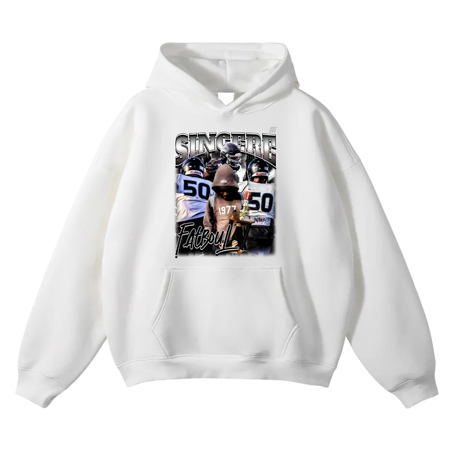 Sincere Oversize Fleeced Hoodie