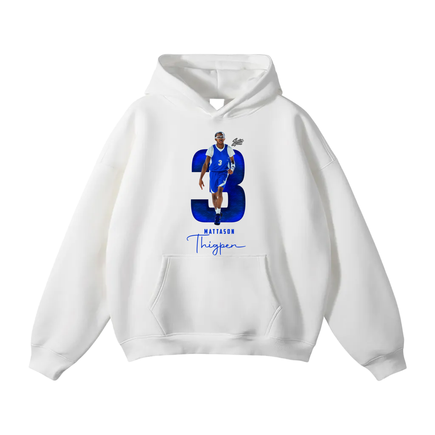 Mattason Thigpen Oversize Fleeced Hoodie