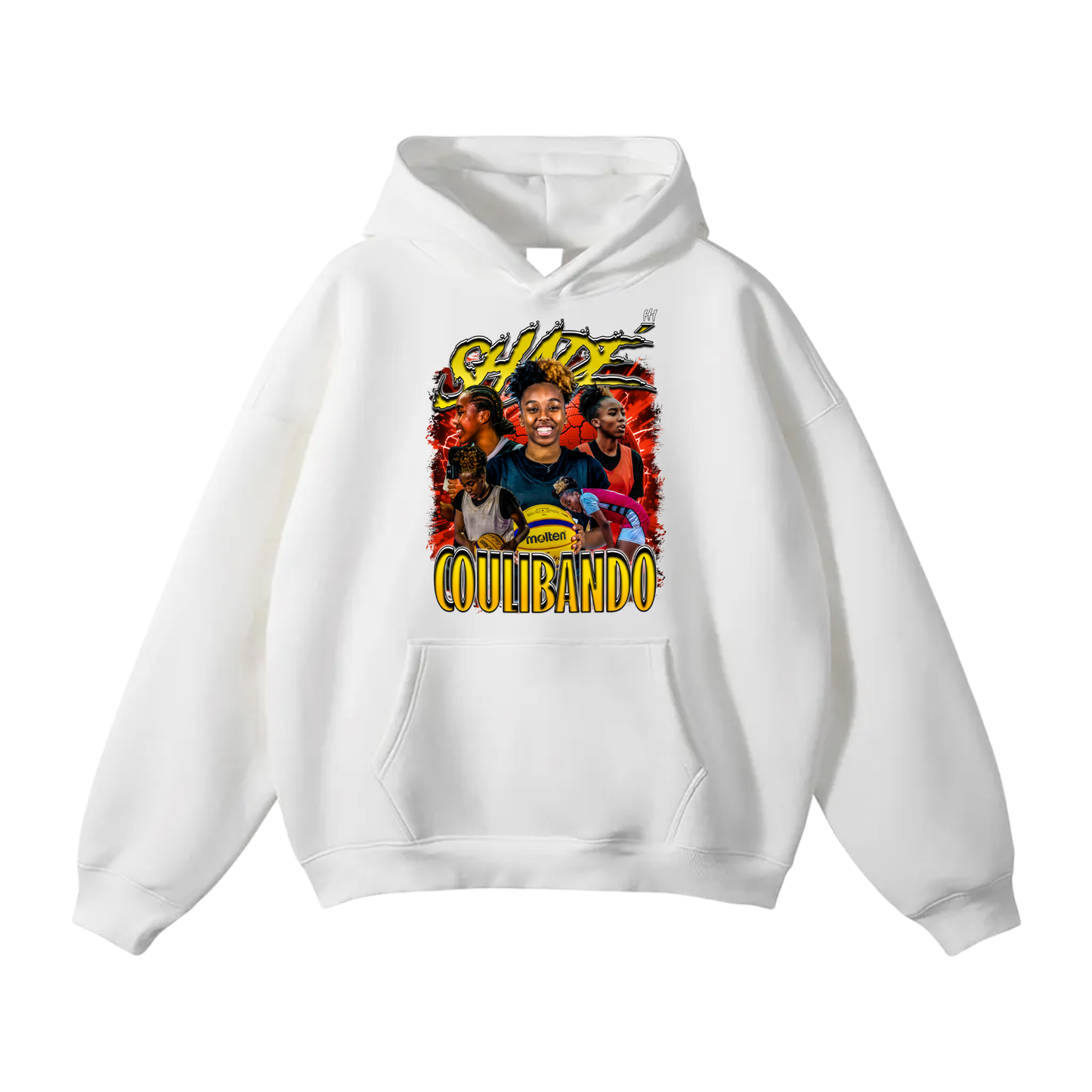 Shade Coulibando Oversize Fleeced Hoodie