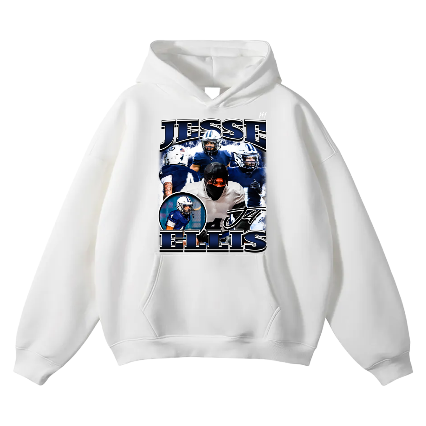 Jesse Ellis Oversize Fleeced Hoodie
