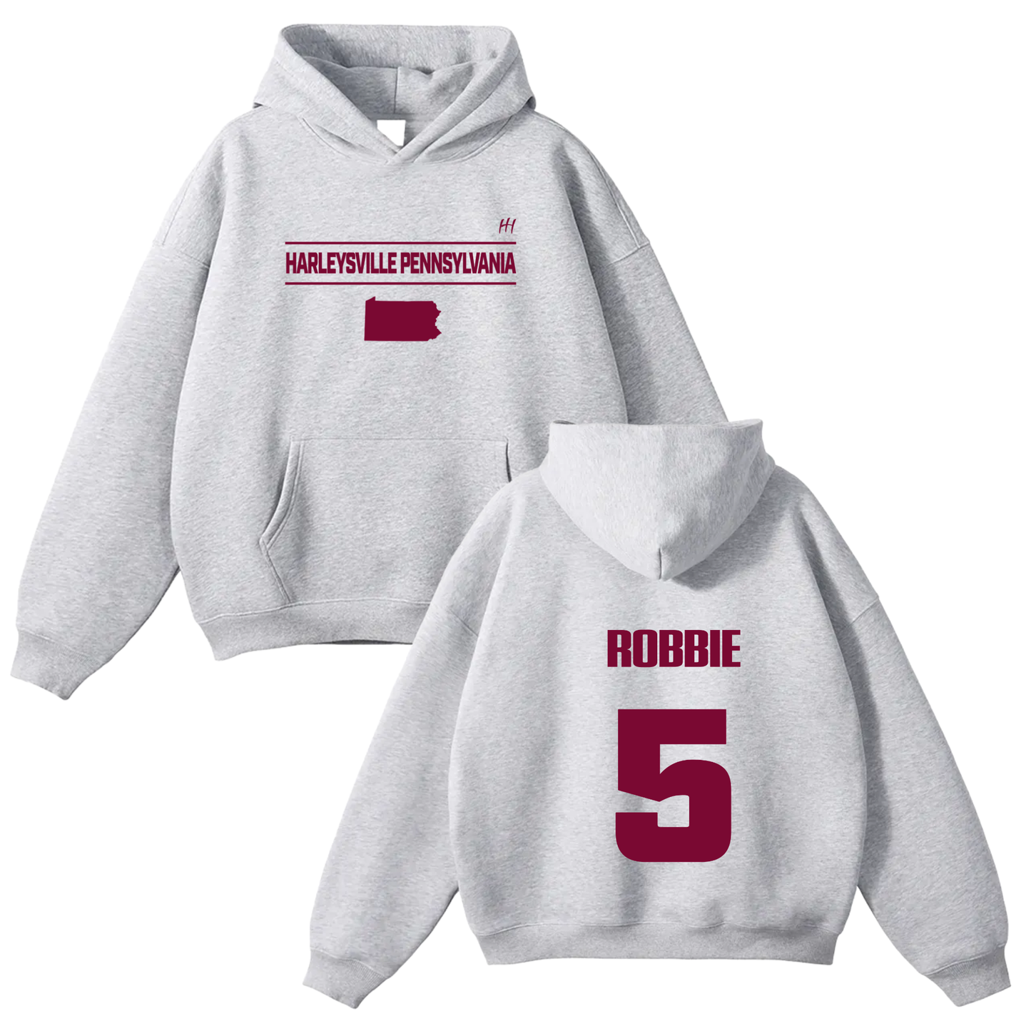Robbie Sukaly Oversize Fleeced Hoodie