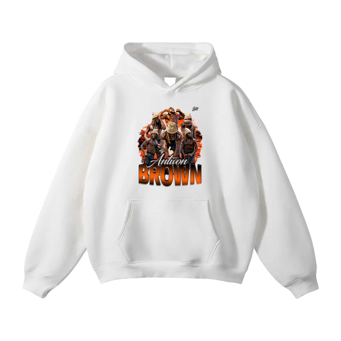 Antwon Brown Oversize Fleeced Hoodie