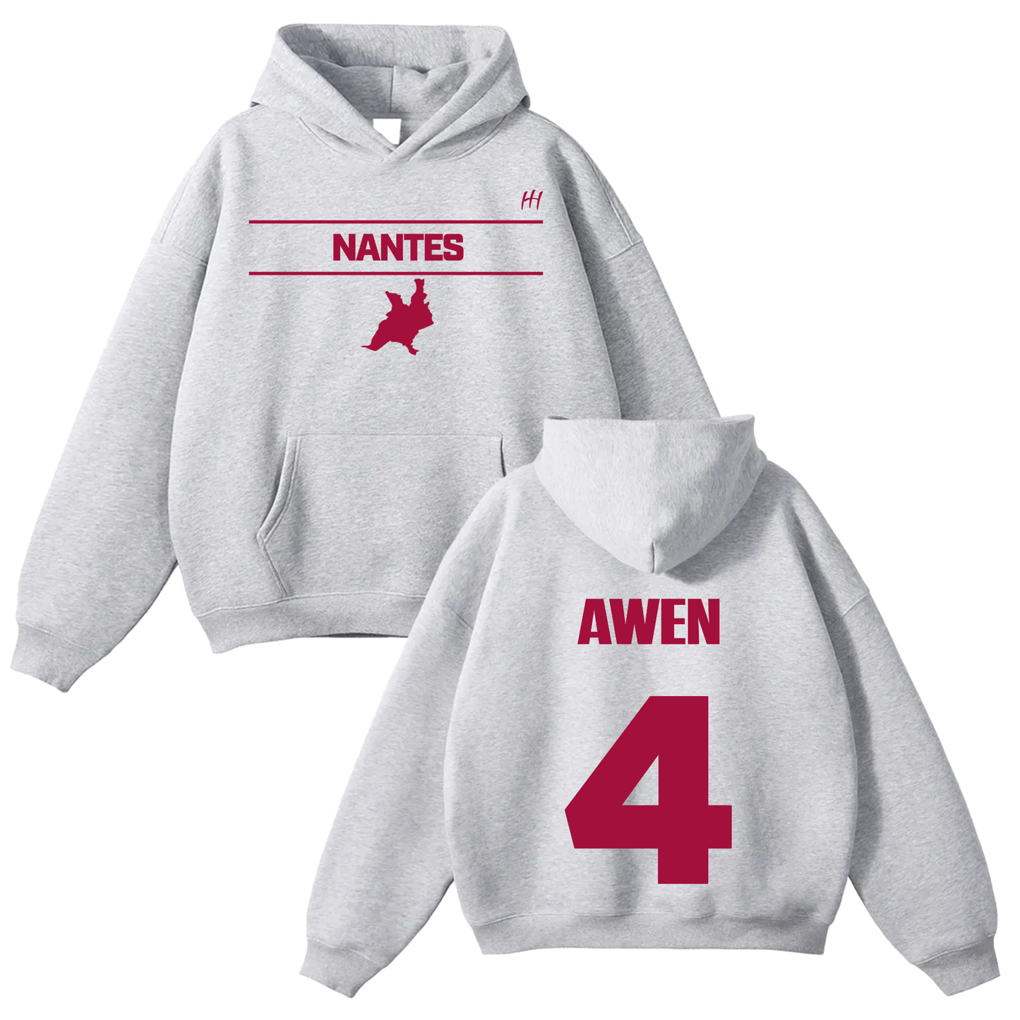 Durand Awen Oversize Fleeced Hoodie