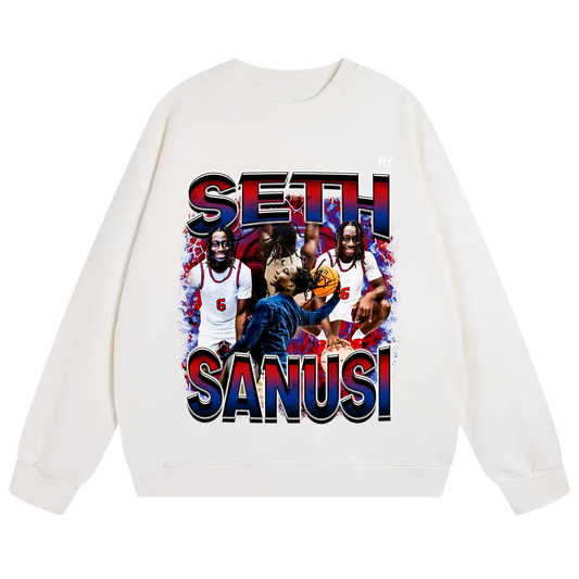 Seth Sanusi Heavyweight Crewneck Sweatshirt