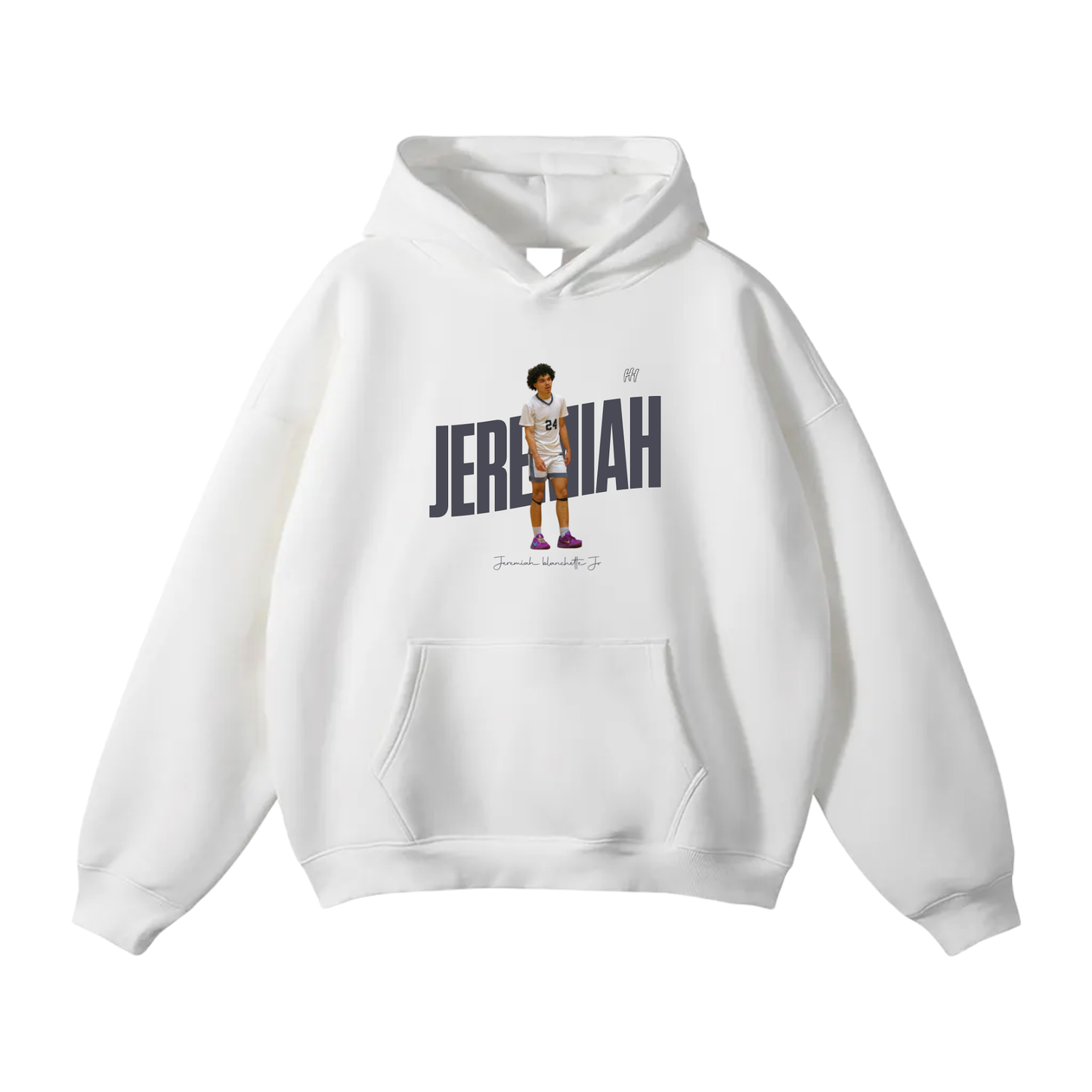 Jeremiah Blanchette Jr II Oversize Fleeced Hoodie