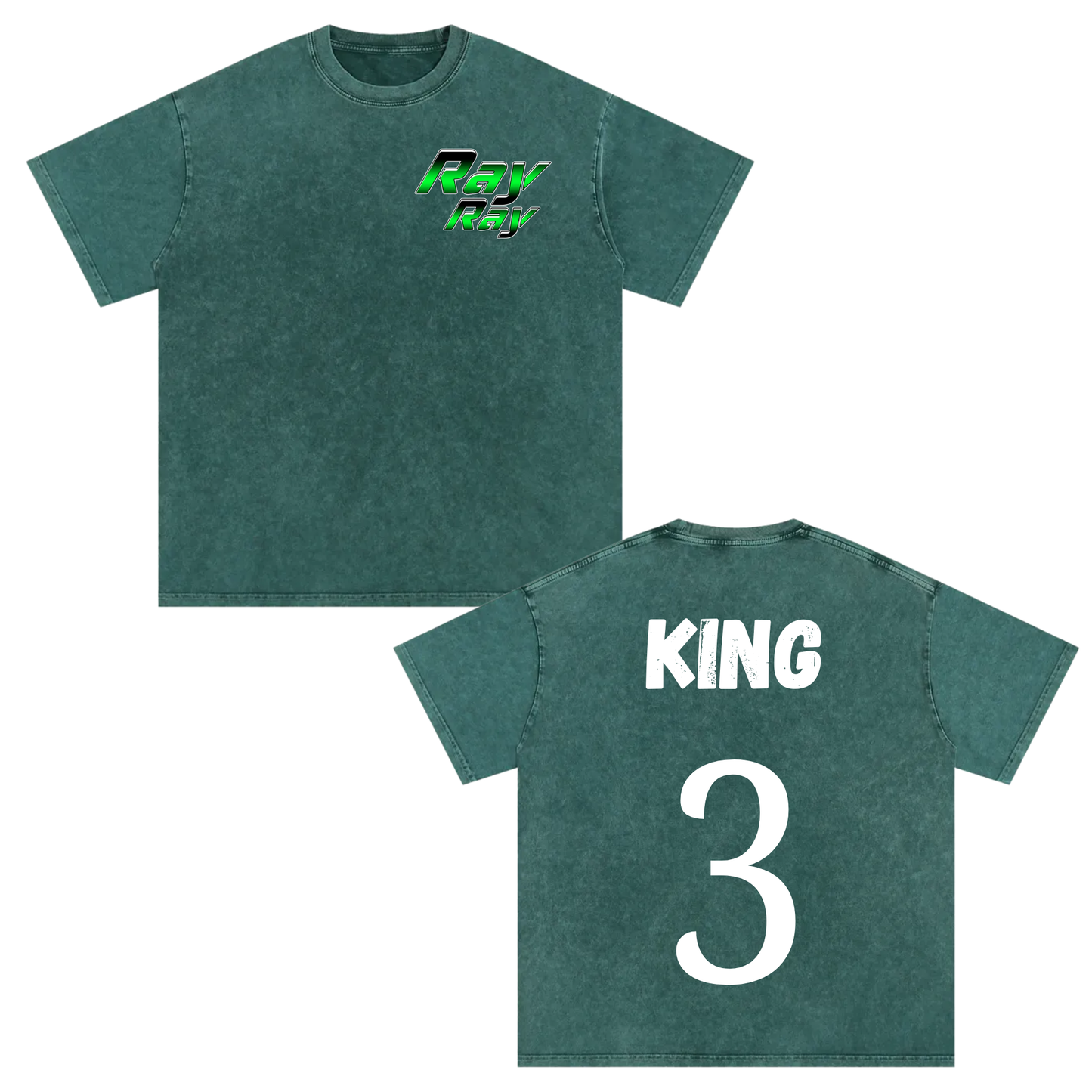 Rayqwan King Snow Washed Oversized T-shirt